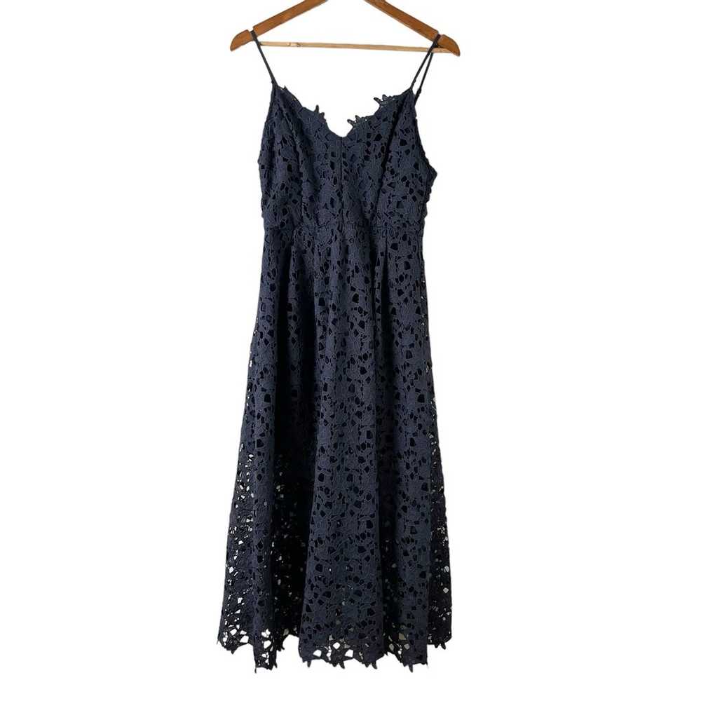 ASTR the Label Lace Sleeveless Midi Dress in Navy… - image 2