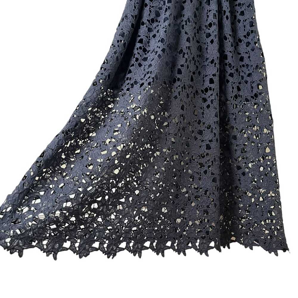 ASTR the Label Lace Sleeveless Midi Dress in Navy… - image 7