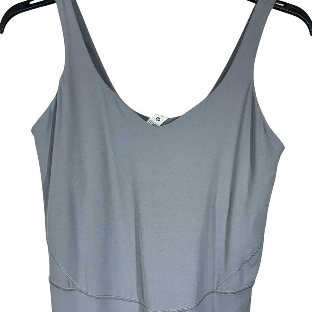 Lululemon SZ 14 Align Bodysuit 25" Shelf Bra Wick… - image 4