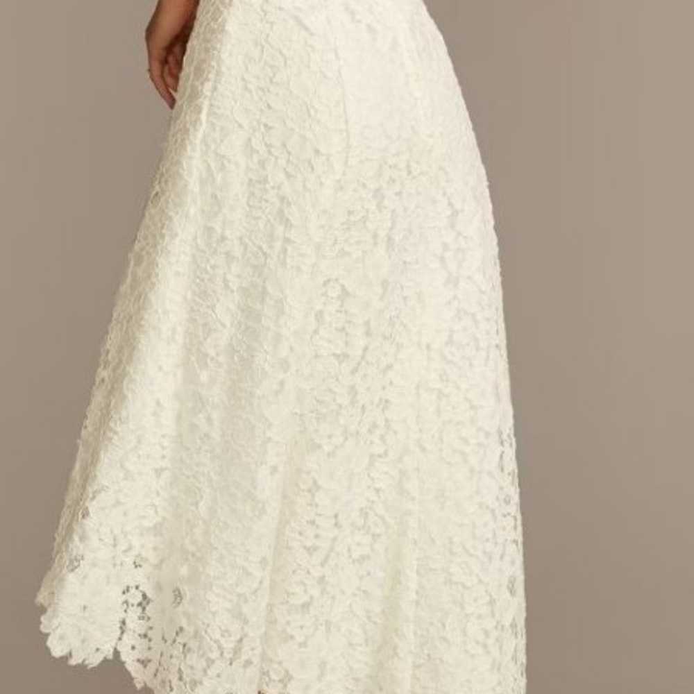 Galina High-Low Lace Dress - image 6