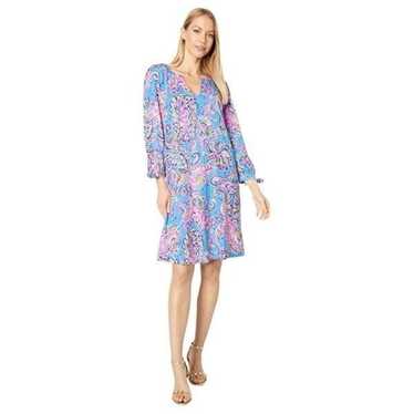 Lilly Pulitzer Cath dress in mermaid grotto size … - image 1