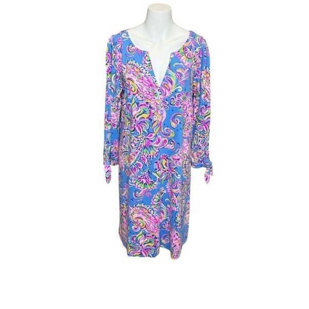 Lilly Pulitzer Cath dress in mermaid grotto size … - image 2