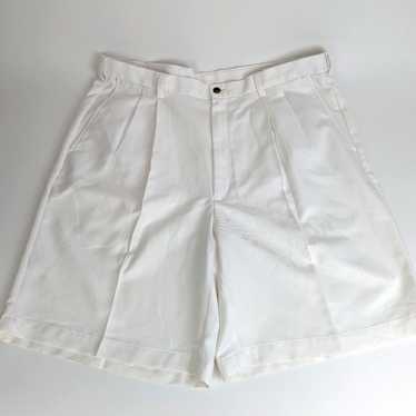 Haggar Haggar Men's White Dress Shorts 40 - image 1