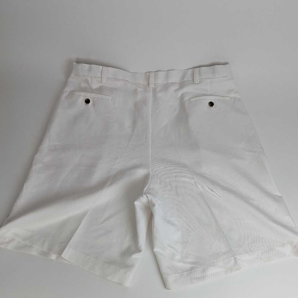 Haggar Haggar Men's White Dress Shorts 40 - image 2