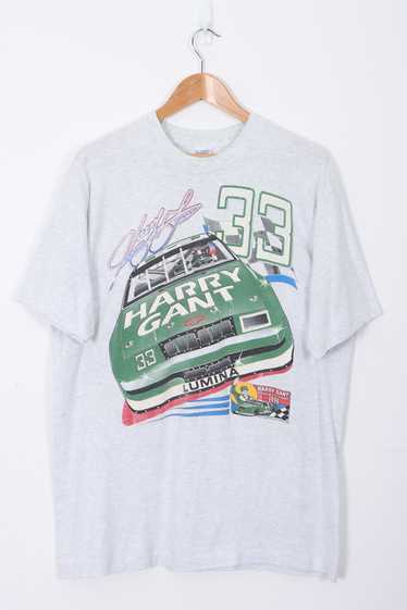 1994 Harry Gant #33 NASCAR Grey USA Made Tee (XL) - image 1