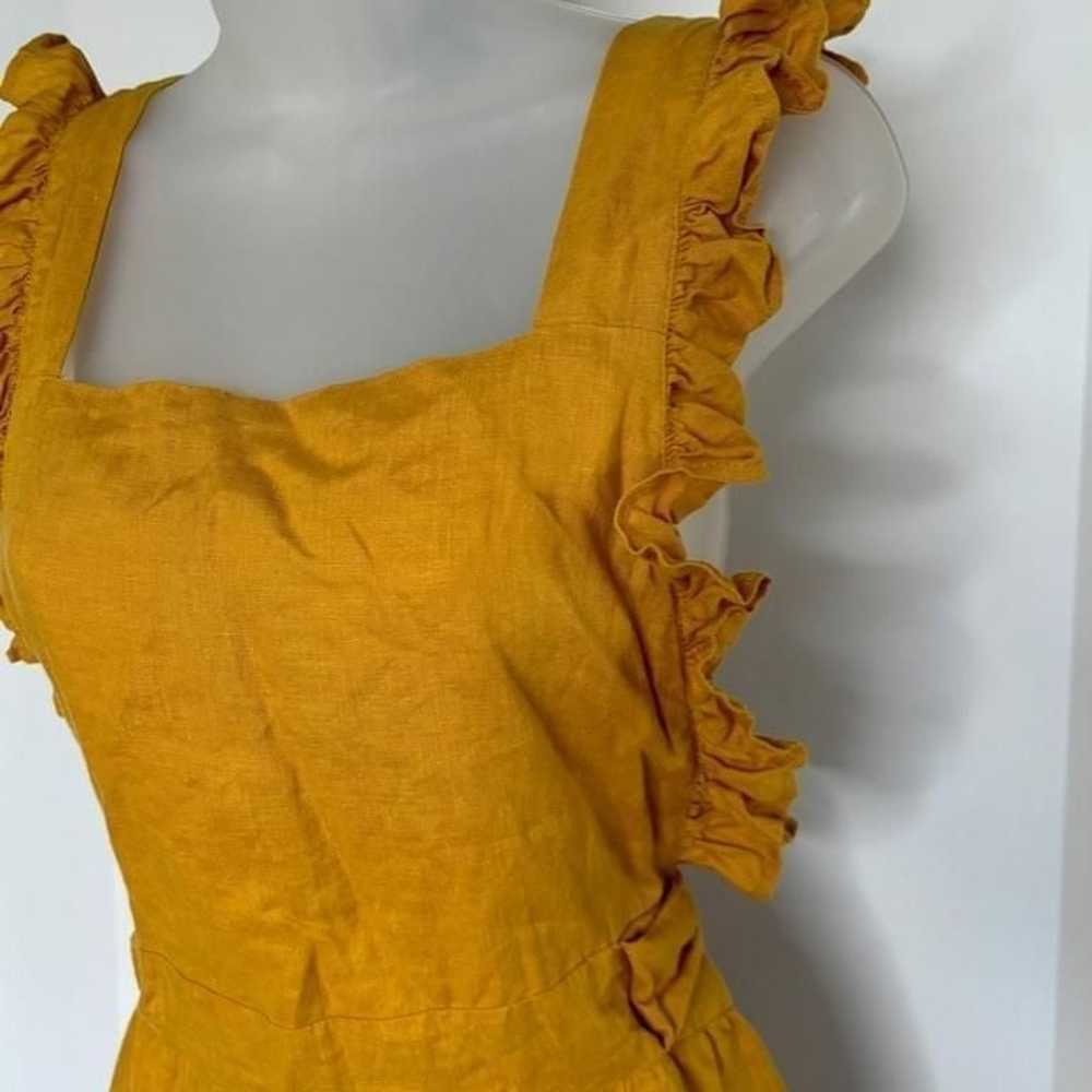 Posse Rider Jumpsuit Overalls Size M Mustard Yell… - image 2