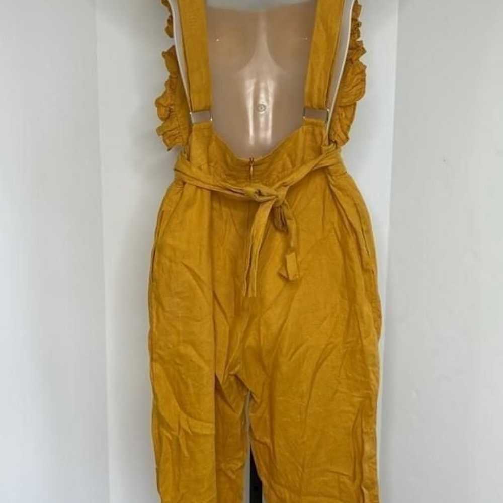 Posse Rider Jumpsuit Overalls Size M Mustard Yell… - image 4