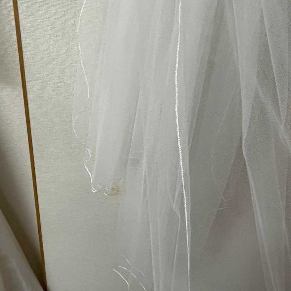 Wedding dress by Miyuki Sawada, size M, veil set. - image 10