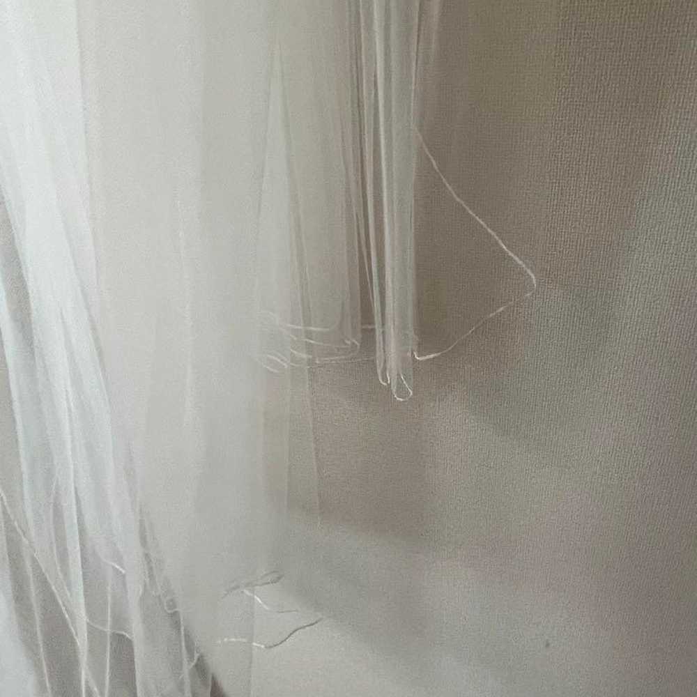 Wedding dress by Miyuki Sawada, size M, veil set. - image 11