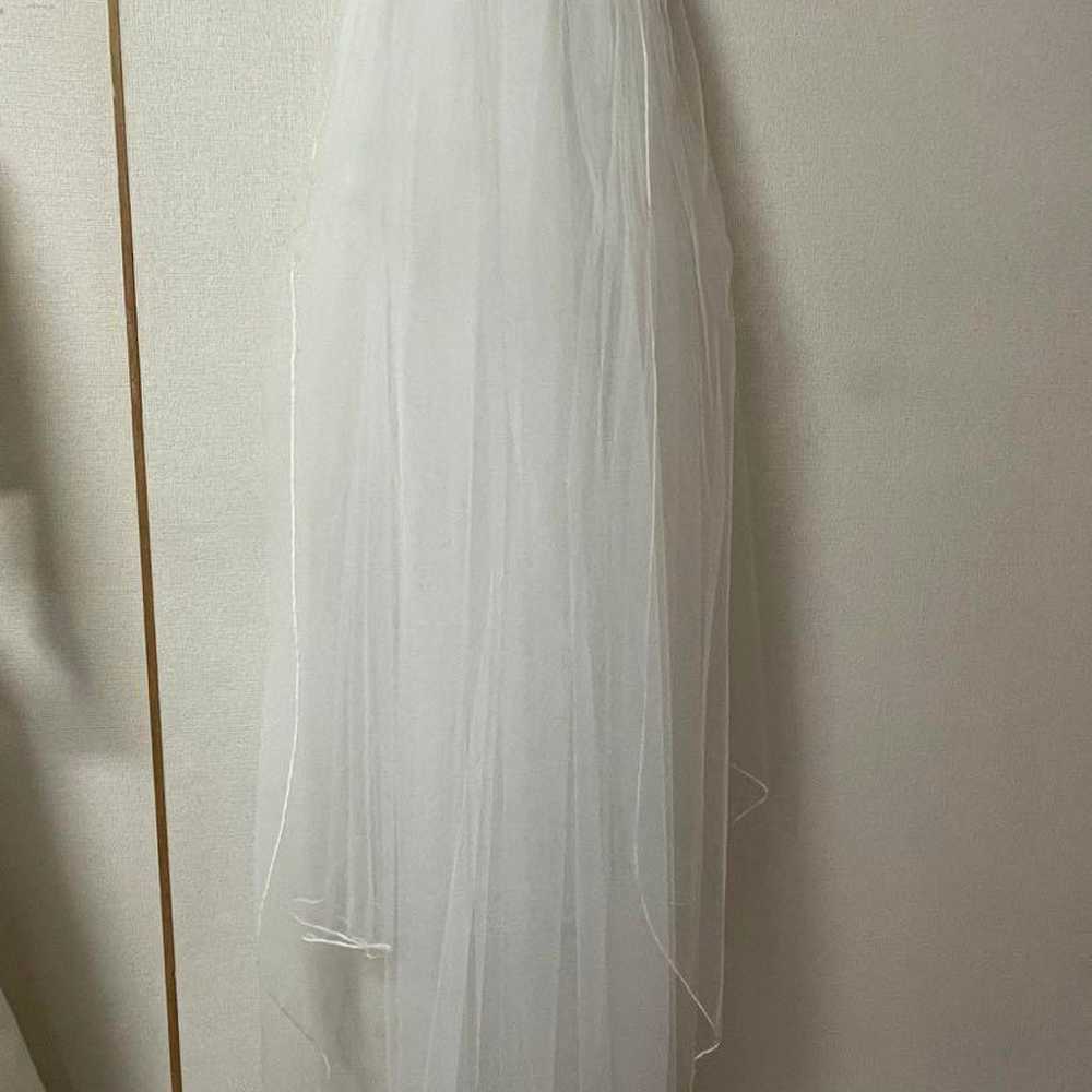 Wedding dress by Miyuki Sawada, size M, veil set. - image 9