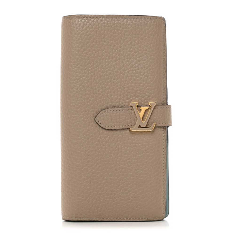 LOUIS VUITTON Taurillon LV Vertical Capucines Wal… - image 1