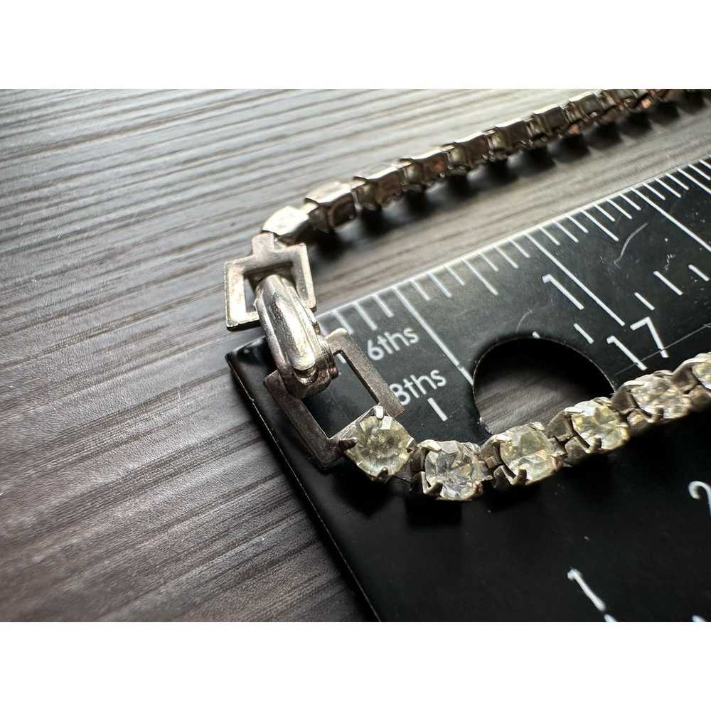 Vintage Sparkling Rhinestone Necklace - image 9