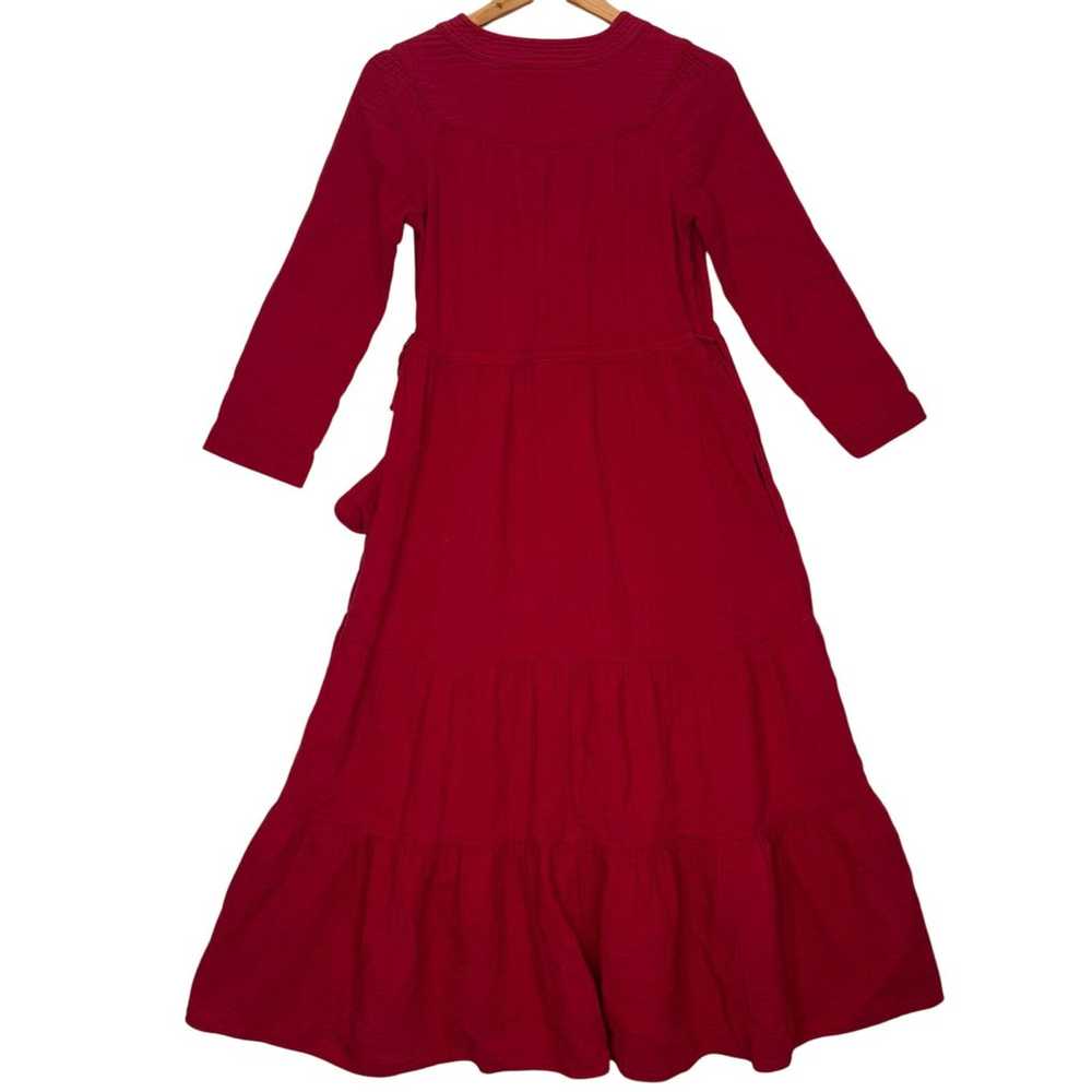 Xirena Everly Redwood Cotton Long Sleeve Midi Dre… - image 3