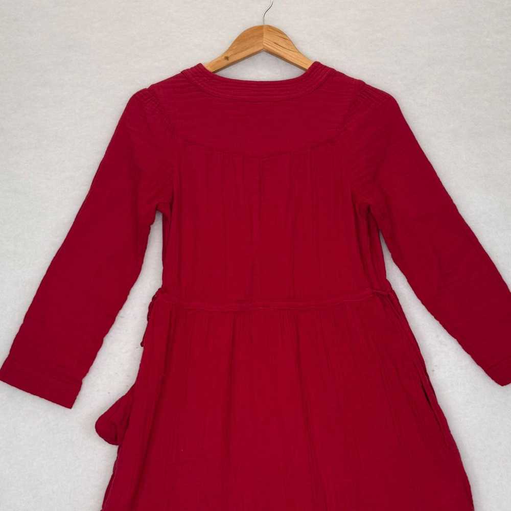 Xirena Everly Redwood Cotton Long Sleeve Midi Dre… - image 5