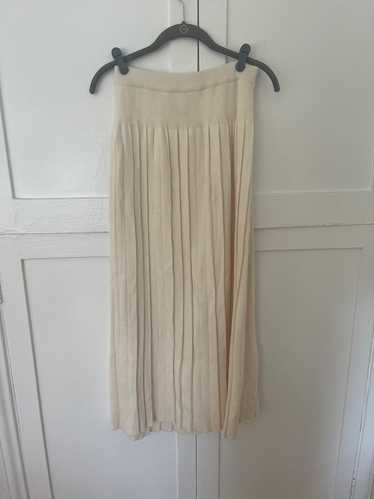 Cordera Pleated knit skirt (One Size) | Used,…