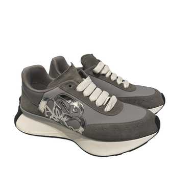 Alexander McQueen/Low-Sneakers/US 11/Suede/SLV/ - image 1