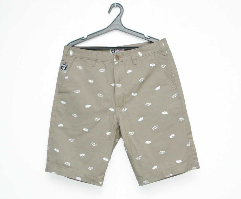 Aape Aape by Bape shorts multilogo size L - image 1