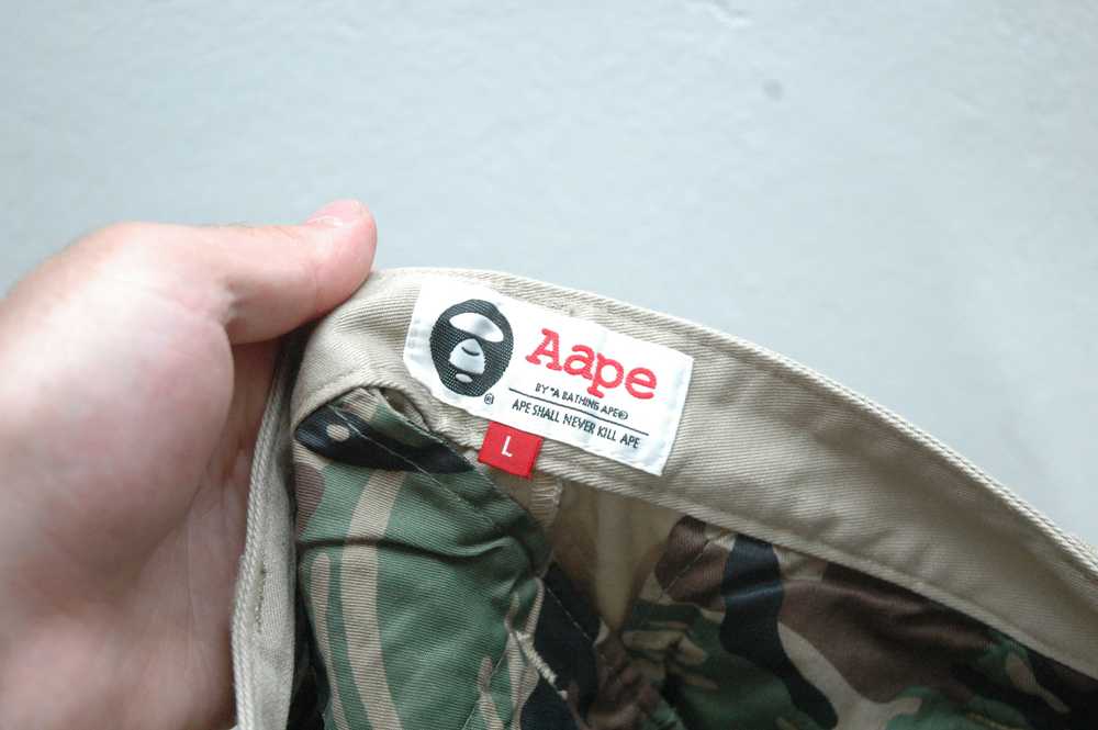 Aape Aape by Bape shorts multilogo size L - image 7