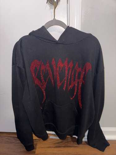 Revenge Revenge Bejeweled heartbreak hoodie RARE