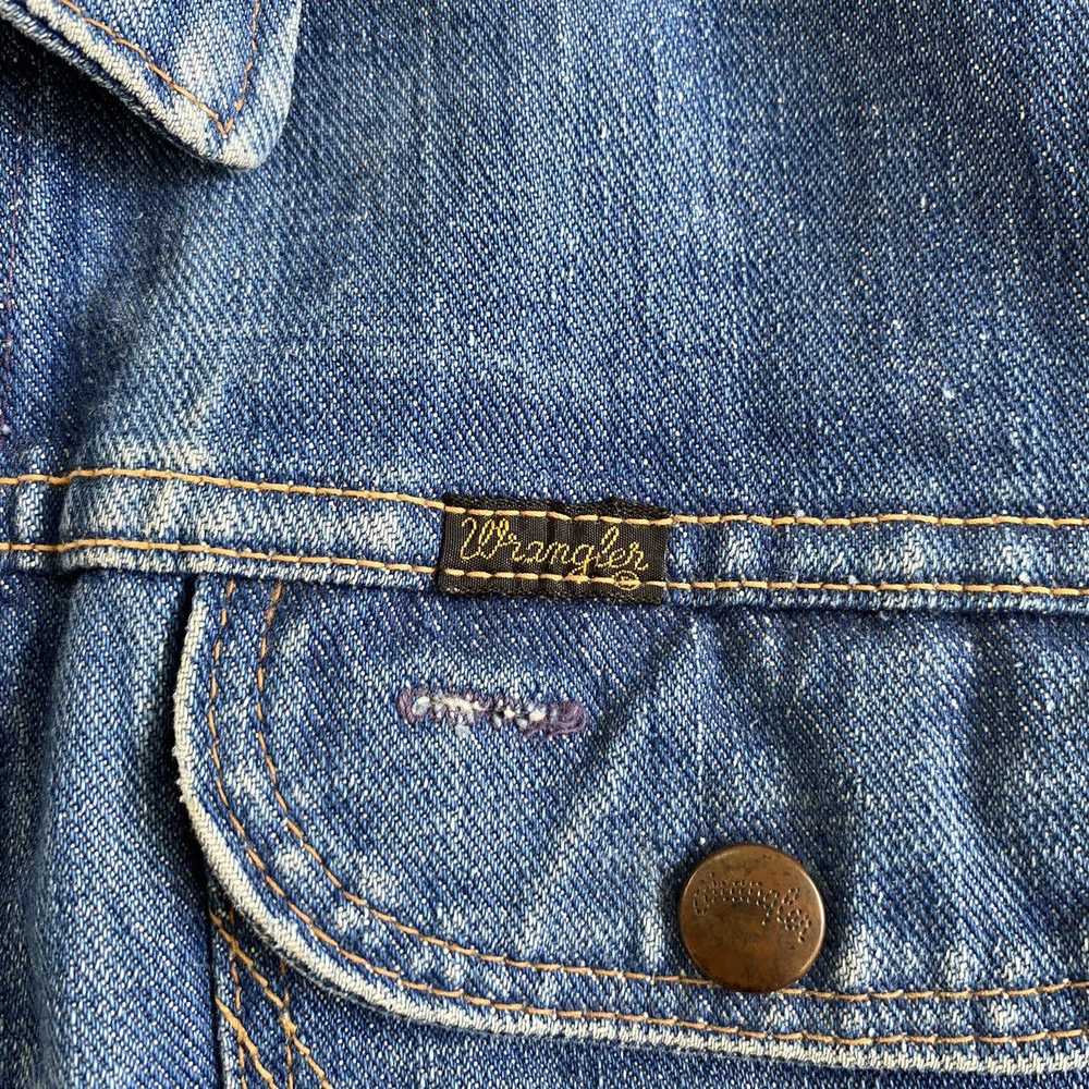 Denim Jacket × Vintage × Wrangler Vtg 60’s 70’s W… - image 10