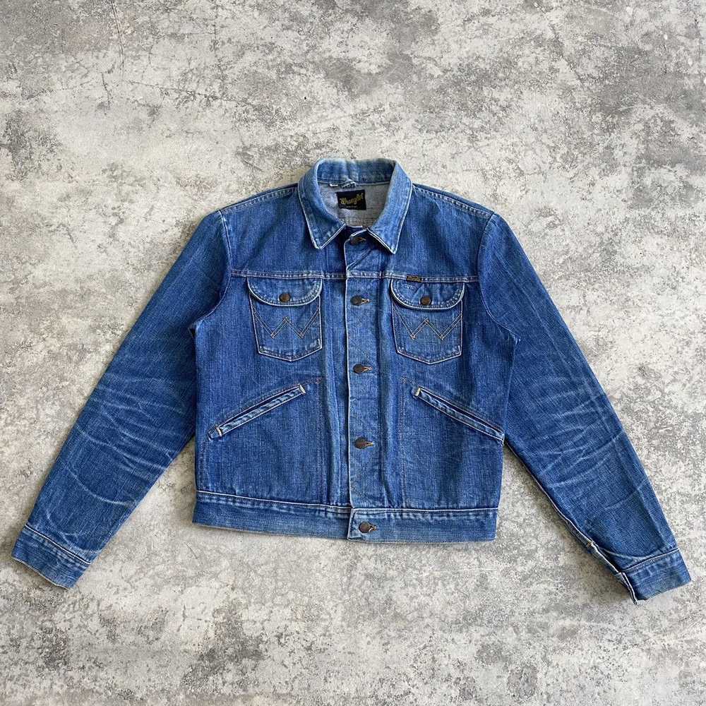 Denim Jacket × Vintage × Wrangler Vtg 60’s 70’s W… - image 1