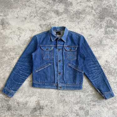 Denim Jacket × Vintage × Wrangler Vtg 60’s 70’s W… - image 1