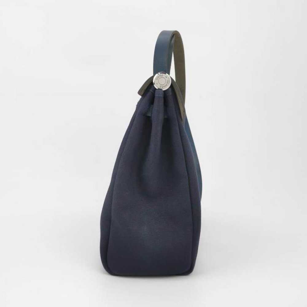 Hermès Herbag cloth handbag - image 6