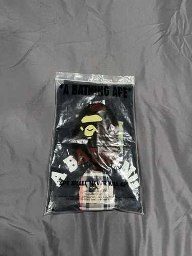 Bape × Burberry × Streetwear Bape College Tee