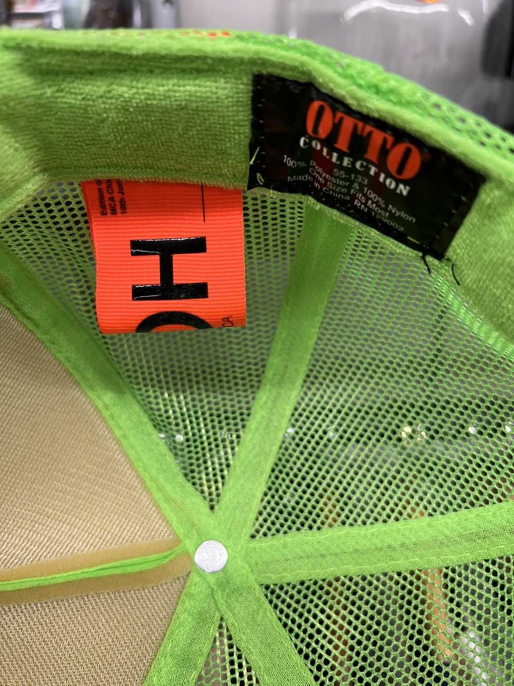 Off-White OFF WHITE X MCA lime green SnapBack - image 3