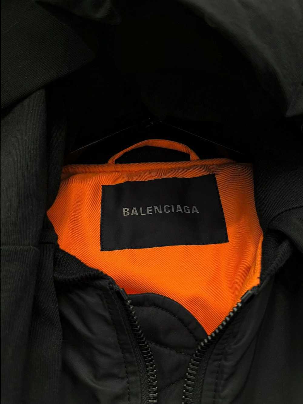 Balenciaga 2024 Incognito Silk Padded Bomber Shir… - image 11