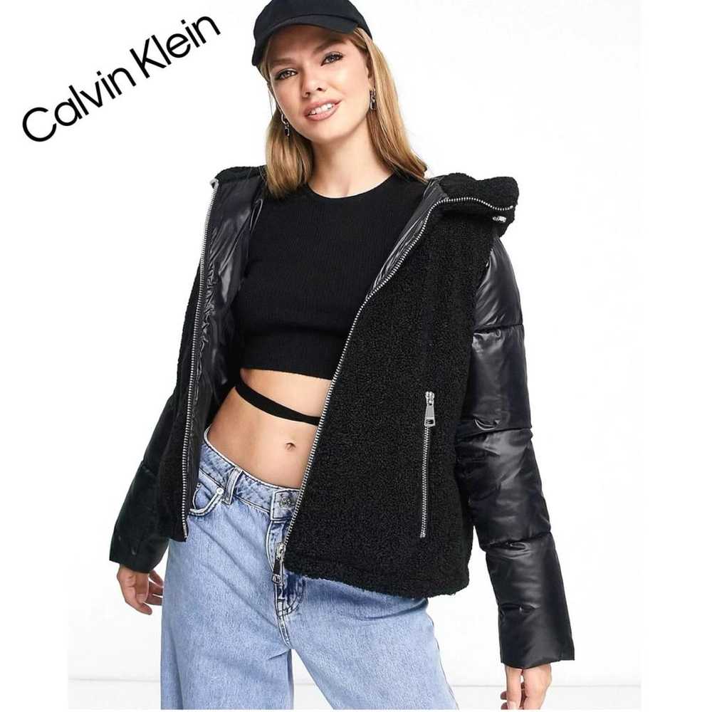 Calvin Klein Faux fur jacket - image 7