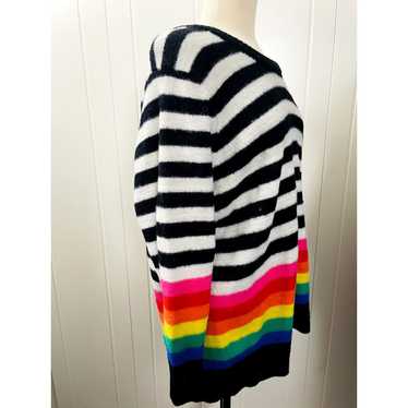 The Unbranded Brand Torrid Rainbow Stripe Fuzzy S… - image 1