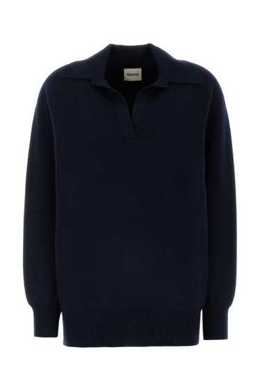 KHAITE Midnight Blue Wool Blend Sweater