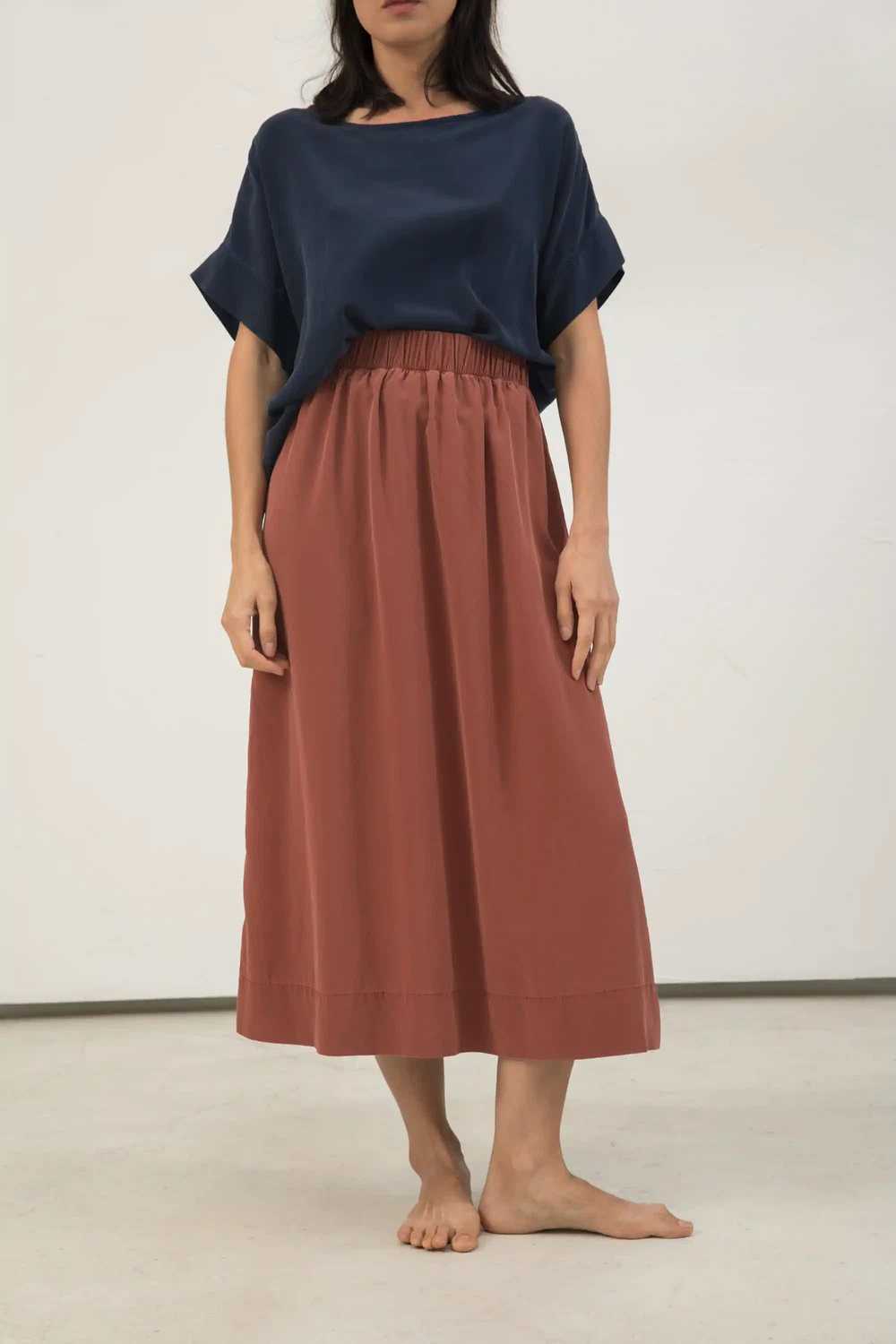 Elizabeth Suzann Bel skirt in Silk Crepe - image 1