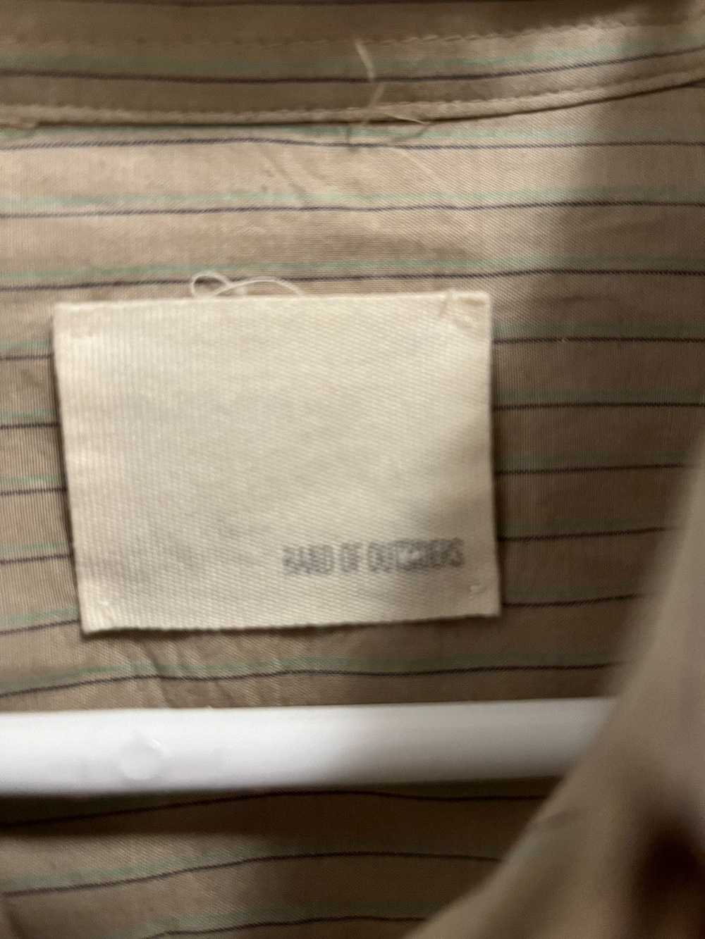 Band Of Outsiders Band of outsiders beige striped… - image 3