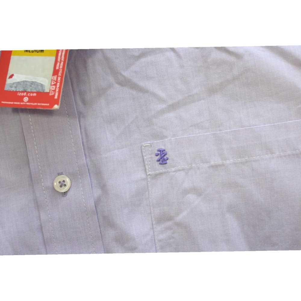 Izod Violet Button Up Dress Shirt for Men in Medi… - image 6