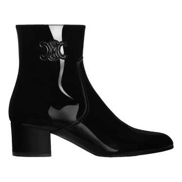 Celine Leather ankle boots