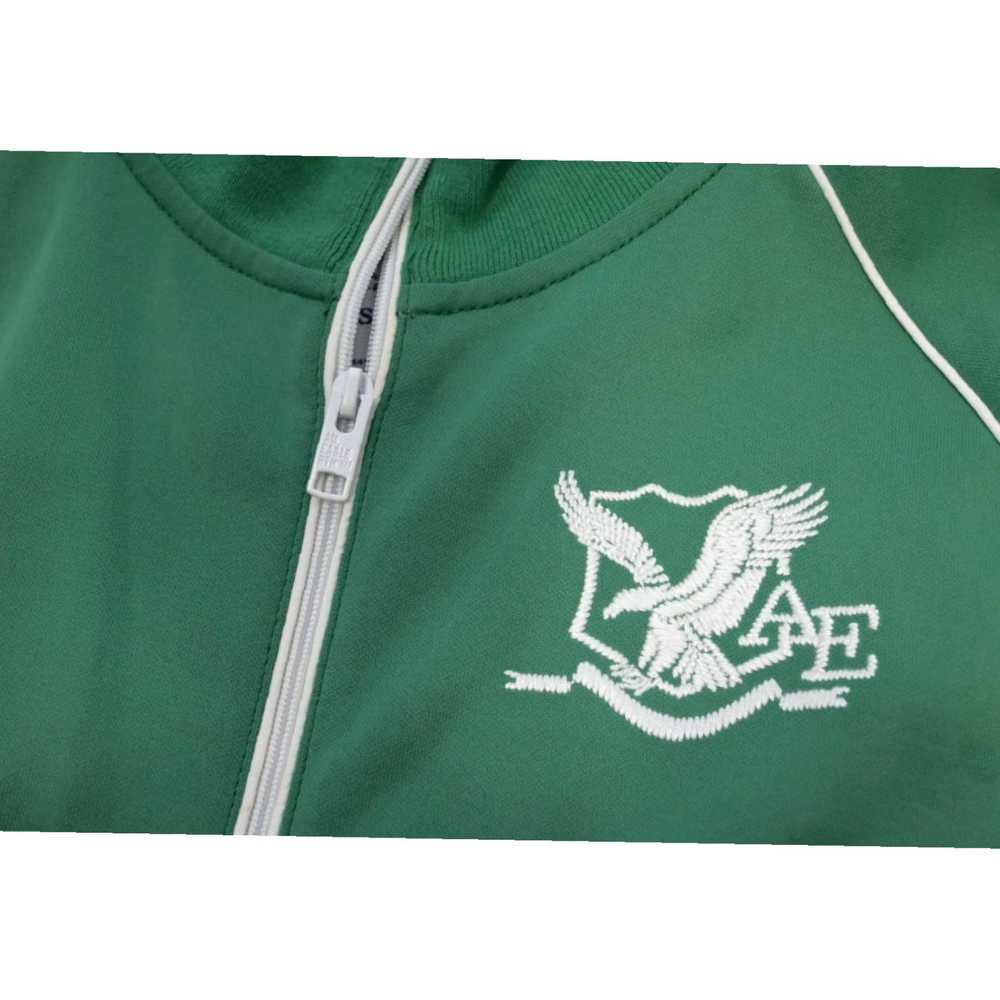 Vintage Authentic Green Full Zip Athletic Mens Tr… - image 7