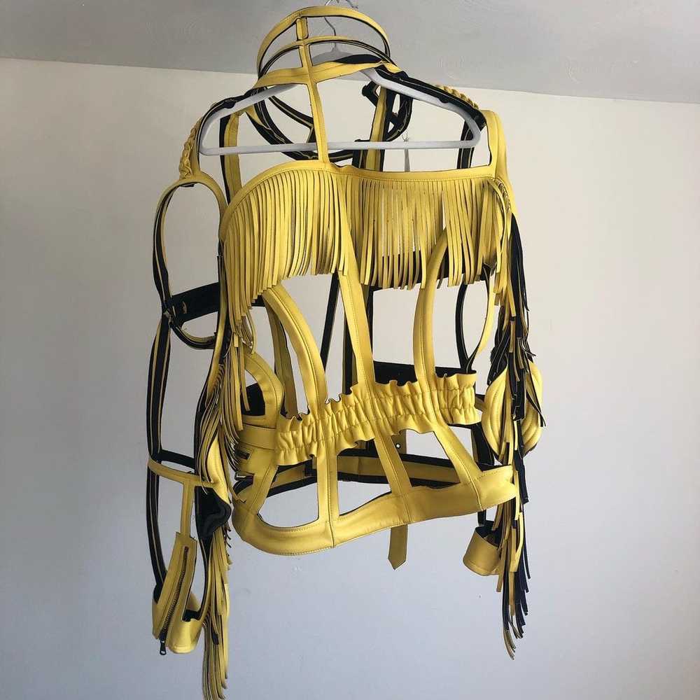 Maison Margiela Margiela Fall 2018 Yellow Caged L… - image 2