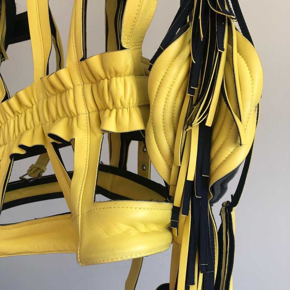 Maison Margiela Margiela Fall 2018 Yellow Caged L… - image 5