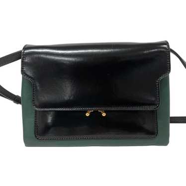 MARNI Shoulder Bag leather black Trunk bag - image 1