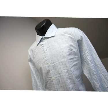 Bugatchi Classic Fit Floral Pattern Dress Shirt w… - image 1