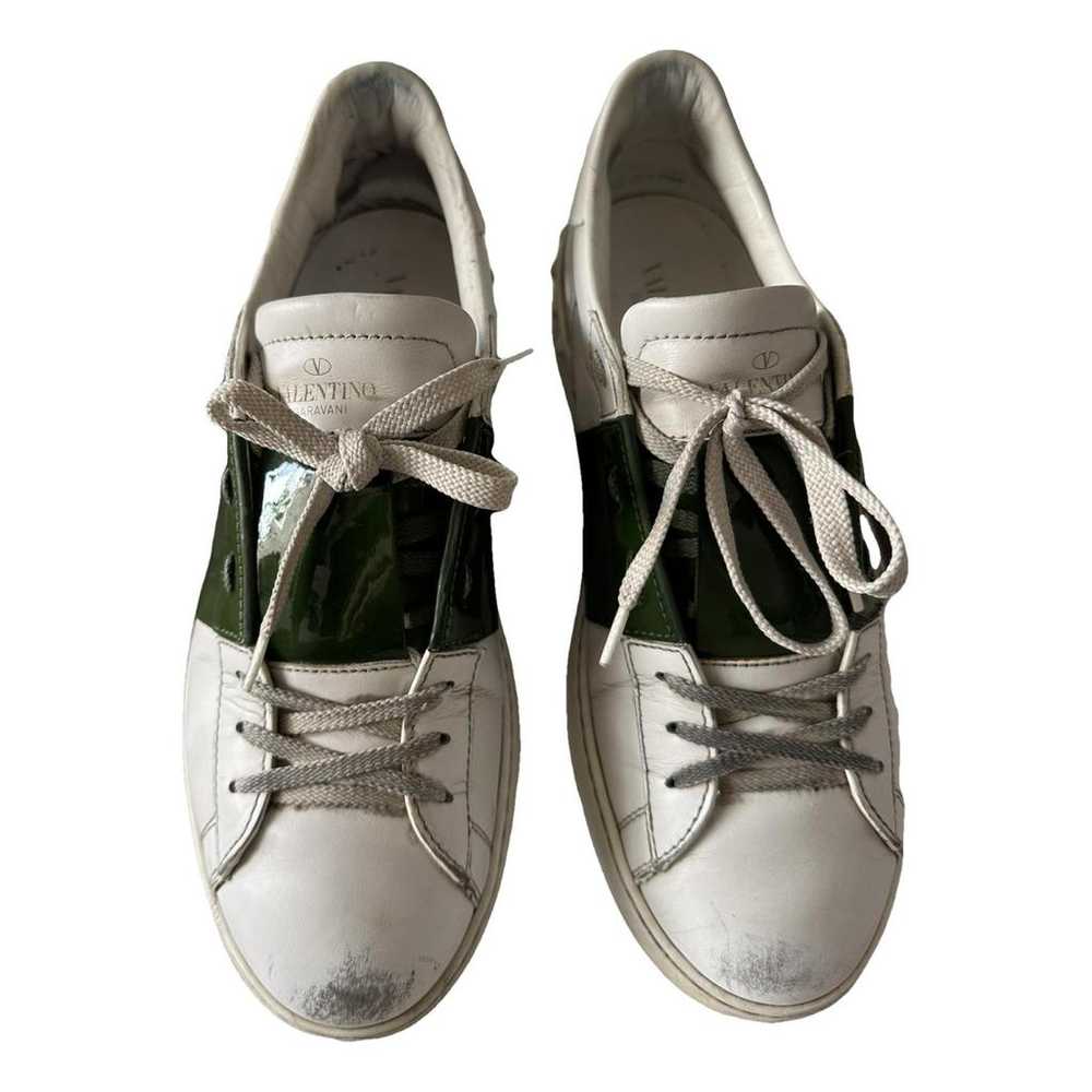 Valentino Garavani Open Skate leather low trainers - image 1