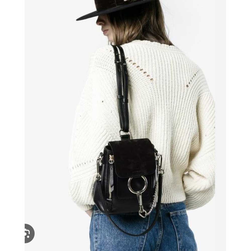 Chloé Faye leather backpack - image 11