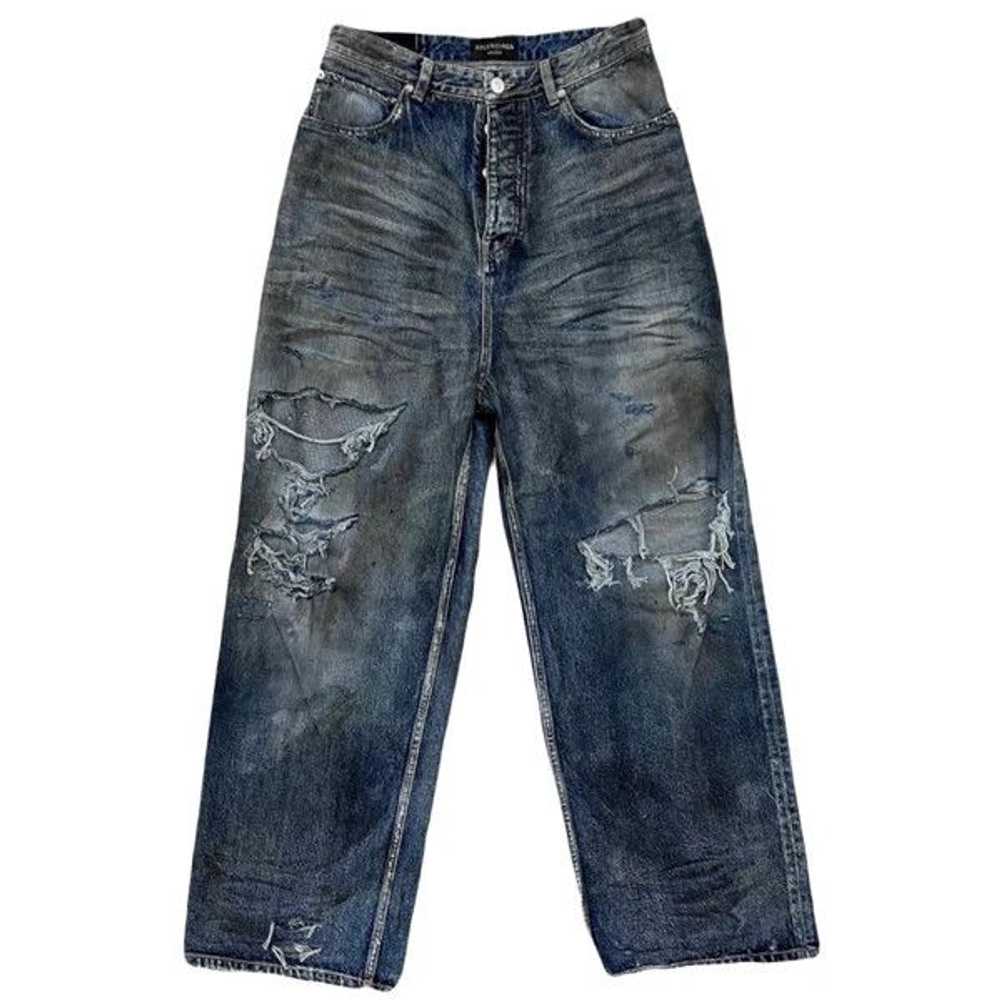 Balenciaga Summer23 Baggy Distressed Jeans - image 1