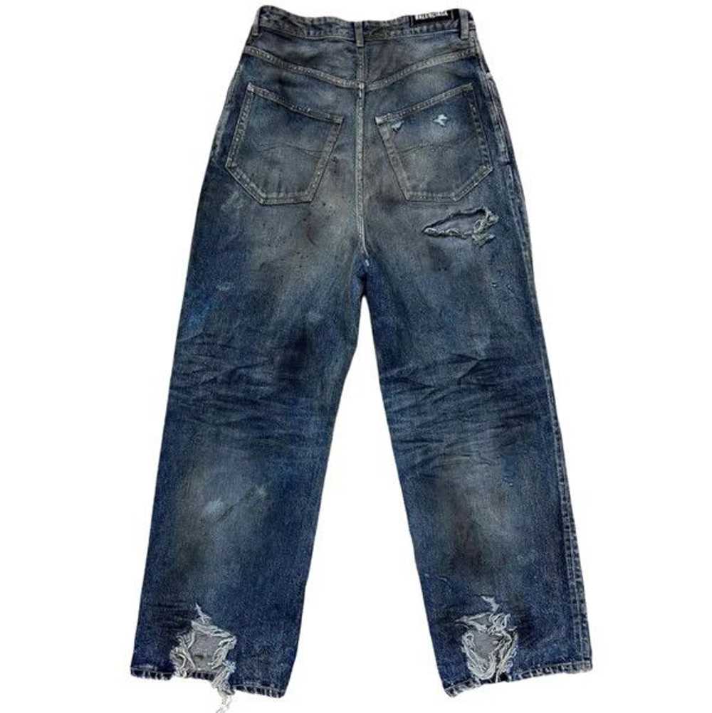 Balenciaga Summer23 Baggy Distressed Jeans - image 2