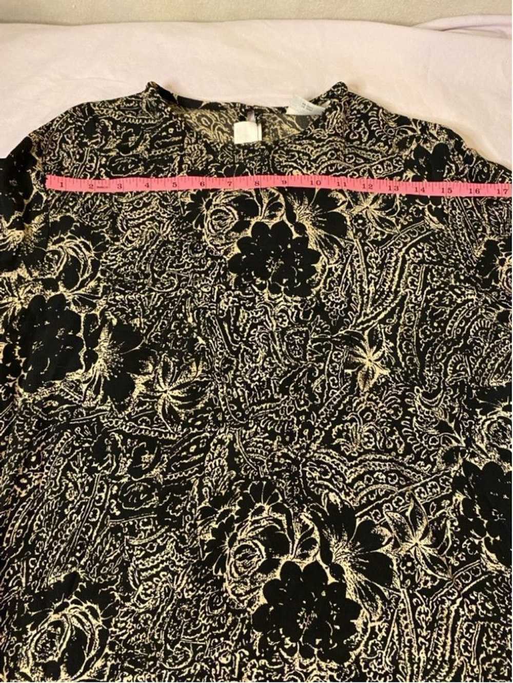 Other Vintage JH Collectibles Black Gold Floral W… - image 7