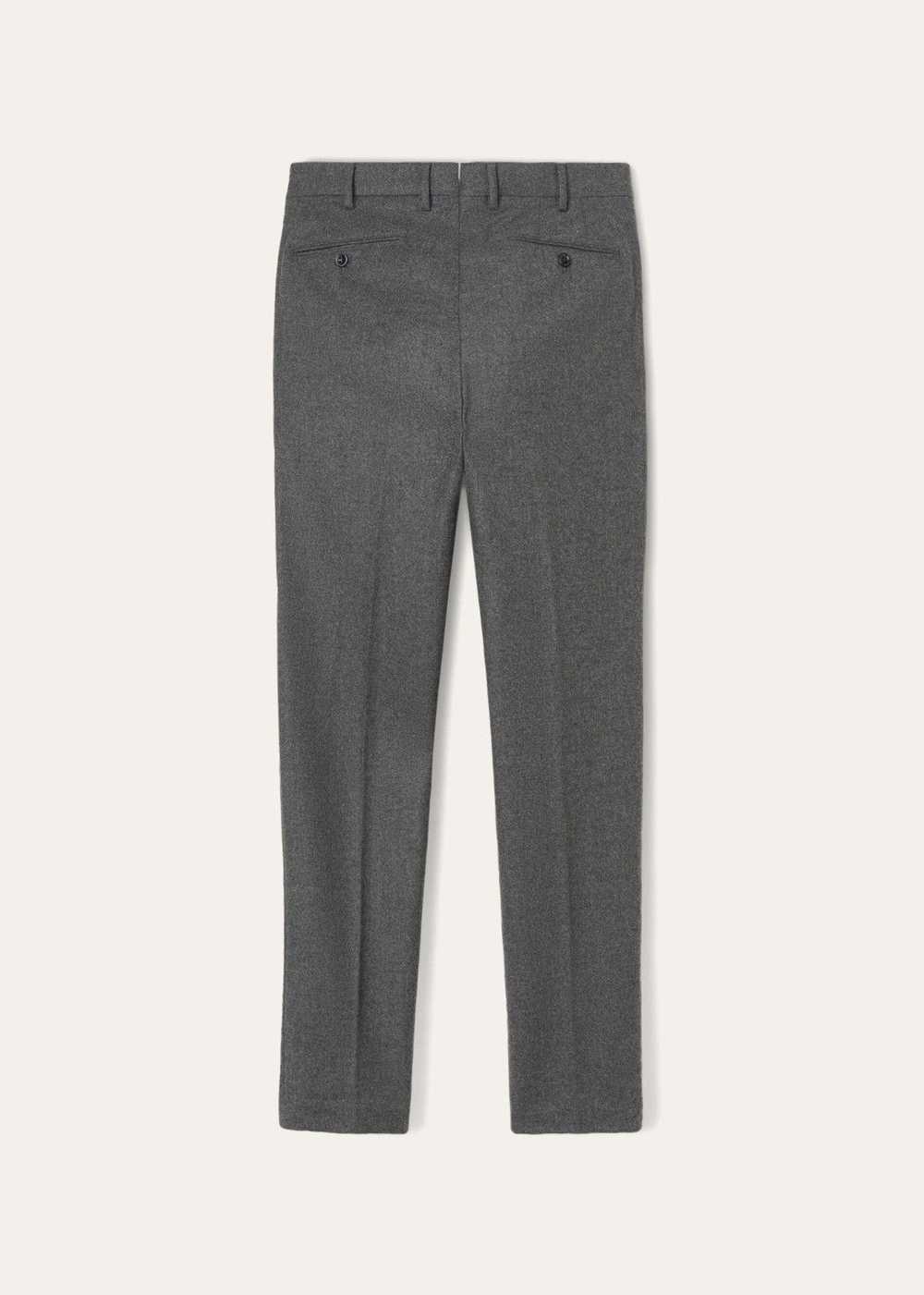 Loro Piana o1srvl11e1224 Pantaflat Wool Trouser i… - image 2