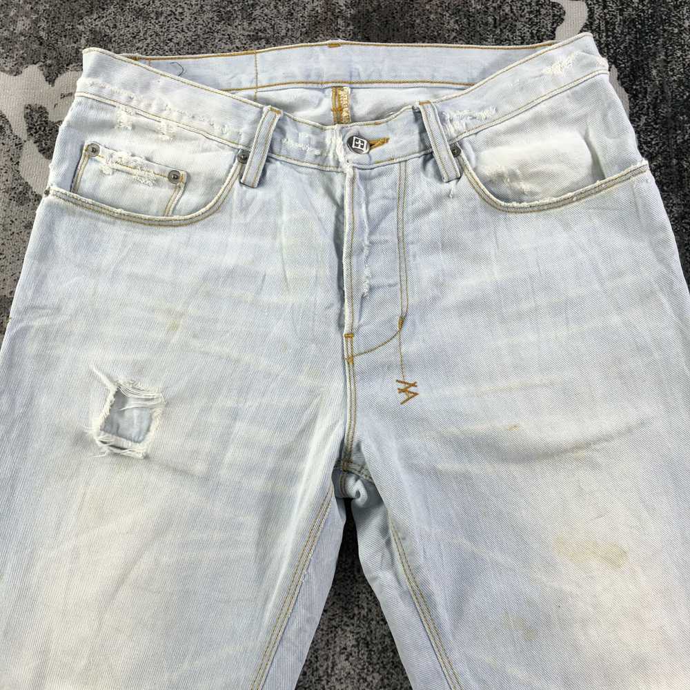 Distressed Denim × Ksubi Ksubi Jeans Light Wash D… - image 3