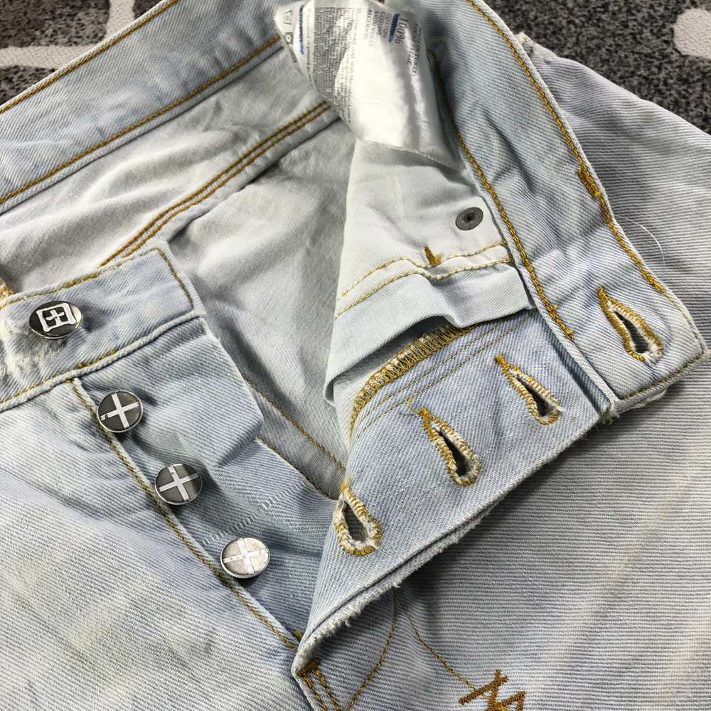 Distressed Denim × Ksubi Ksubi Jeans Light Wash D… - image 8